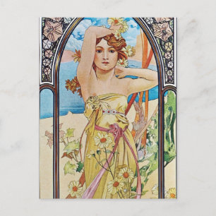 Daisy Goddess Postcard