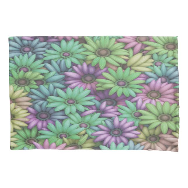 Daisy Happy #4113 - Pillowcase (Front-Left)