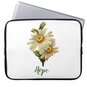 Daisy Hope Inspirational Laptop Sleeve