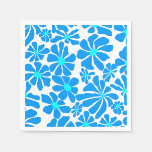Daisy in 2 shades B02.bblue Napkin