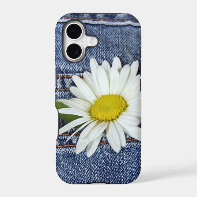 daisy in blue jean pocket (Back)
