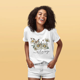 Daisy In Love Wildflower T-Shirt