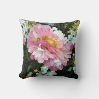 Daisy in Pink Cushion