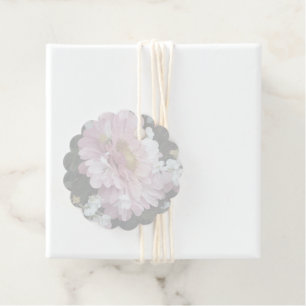 Daisy in Pink Favour Tags