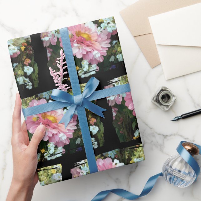 Daisy in Pink Wrapping Paper (Gifting)