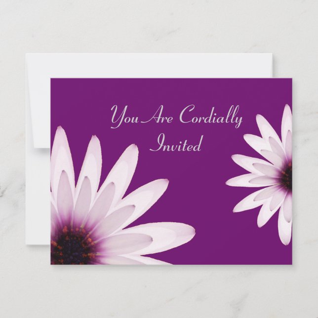 Daisy Invitation (Front)