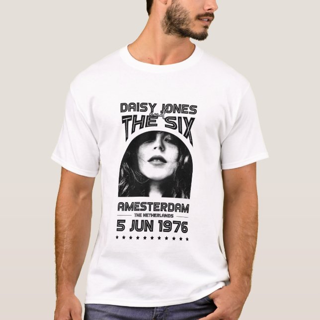 Daisy Jones & the Six - Amsterdam The Netherlands T-Shirt (Front)