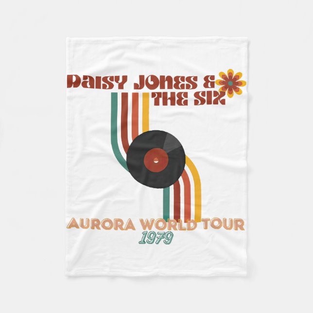 Daisy Jones The Six  Fleece Blanket (Front)