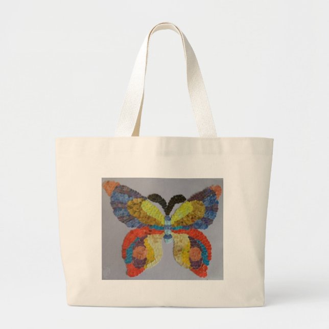 Daisy Large Tote Bag (Front)