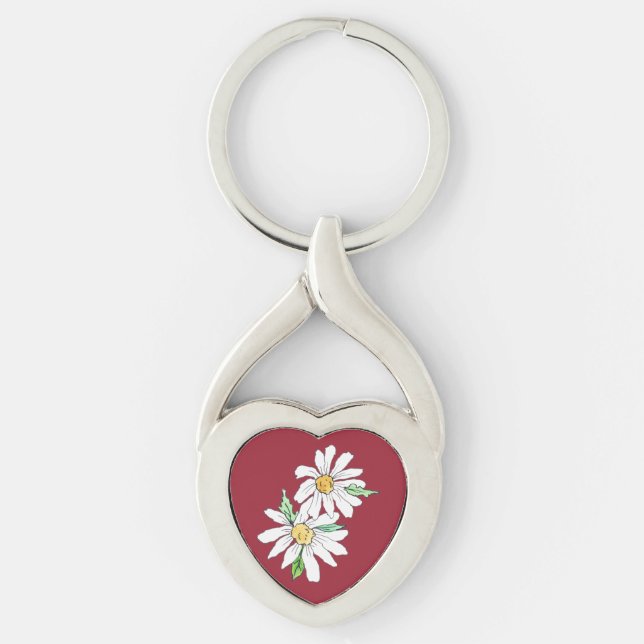 Daisy Love Key ring (Front)