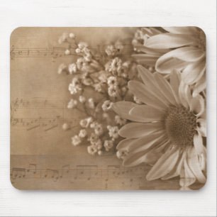 Daisy Love Song Mouse Mat