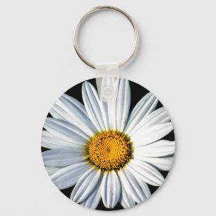 Daisy Mae Button Keychain