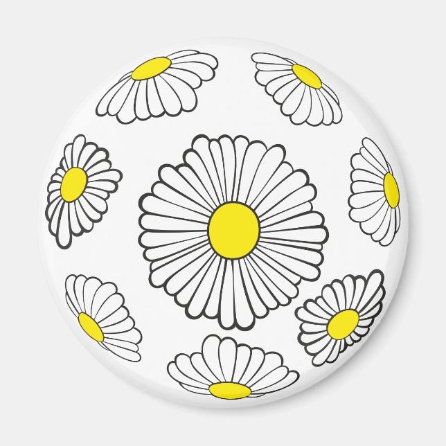 Daisy Magnet (Front)