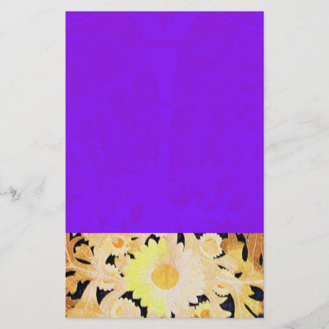 DAISY / MARGUERITE / MARGHERITA STATIONERY (Front)