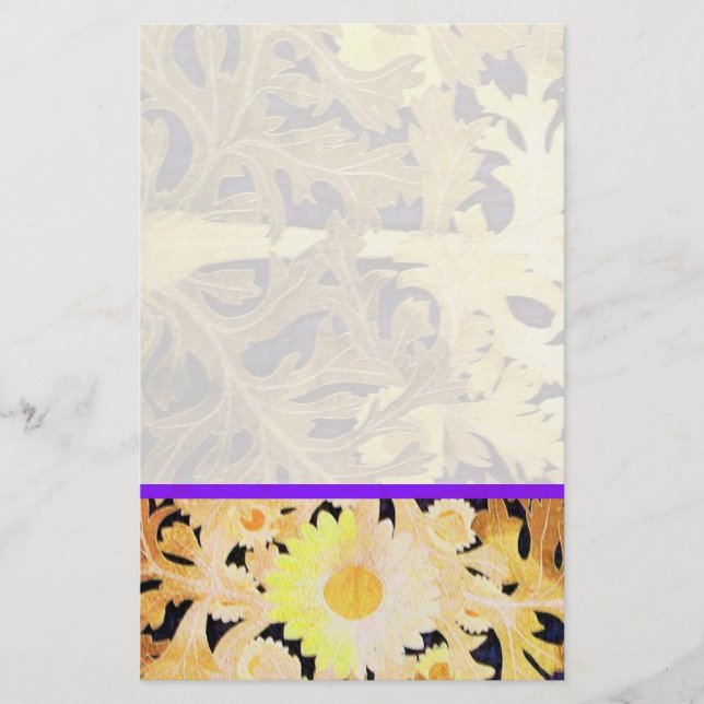 DAISY / MARGUERITE / MARGHERITA STATIONERY (Front)