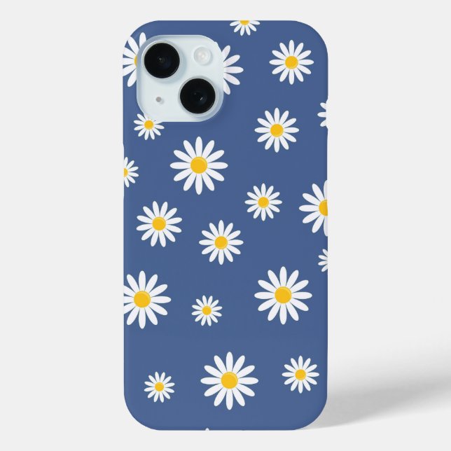 Daisy Meadows Blue Case-Mate iPhone Case (Back)