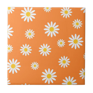 Daisy Meadows Orange Tile