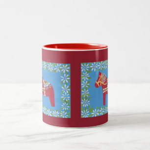 Daisy Mug w/dala horse