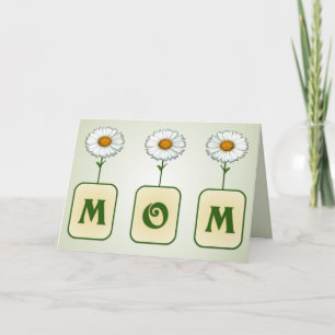 Daisy Mum Card