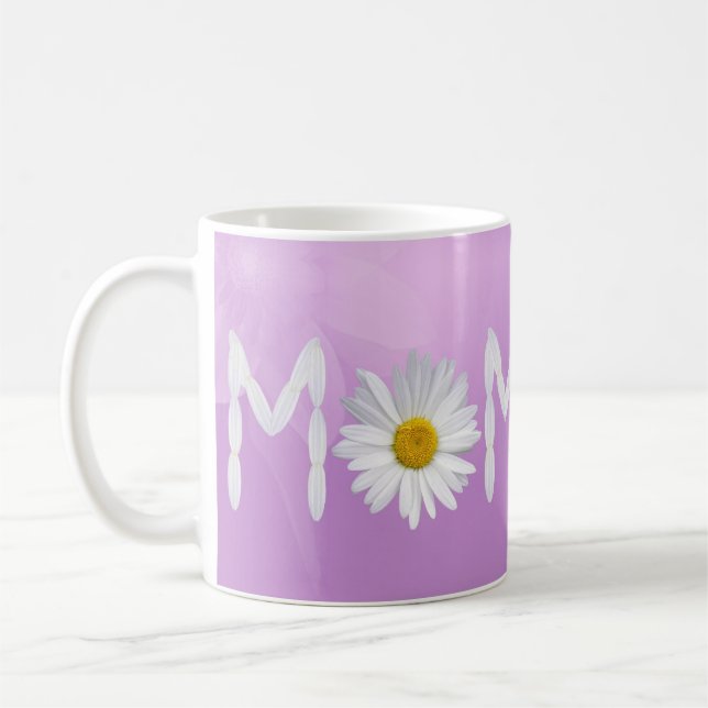 Daisy Mum Coffee Mug (Left)