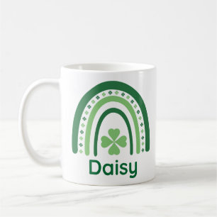 Daisy Name Clover Boho Rainbow Coffee Mug
