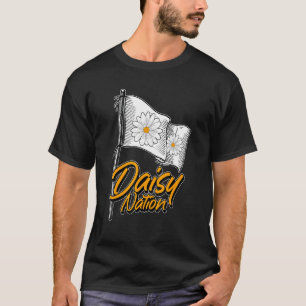 Daisy Nation   Gardener Botanist Flowers Gardening T-Shirt