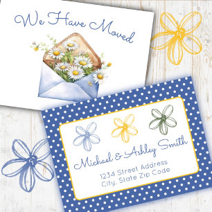 Daisy New Address Card