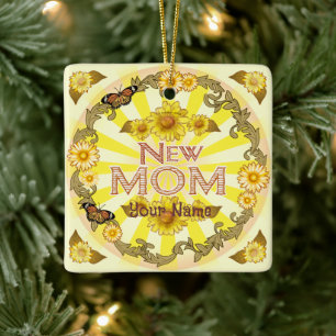 Daisy New Mum ornament