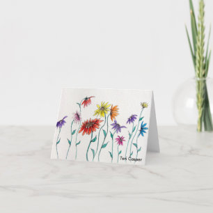 Daisy Note Card
