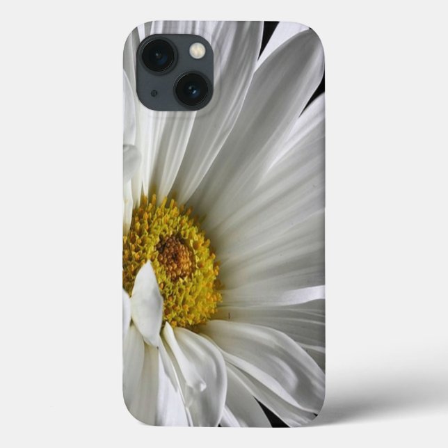 Daisy On Black Background Case-Mate iPhone Case (Back)