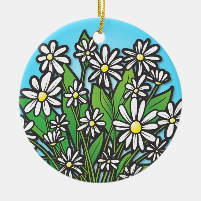 Daisy Ornament (Front)