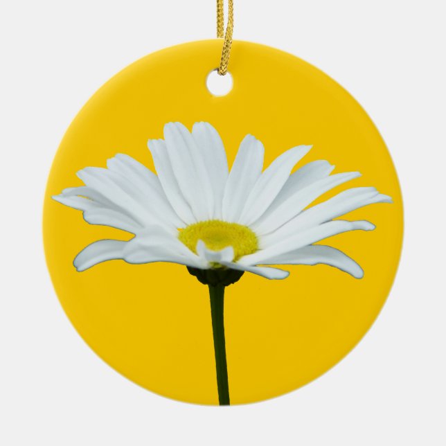 Daisy Ornament Flower Christmas Decoration (Front)