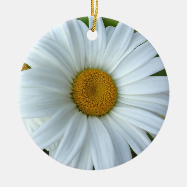 Daisy Ornament Flowers Christmas Decoration (Front)