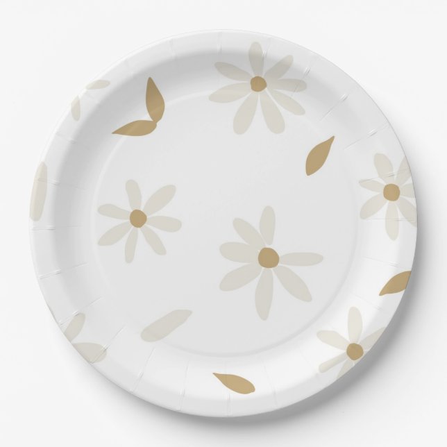 Daisy Paper Plate (Front)