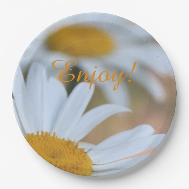 Daisy Paper Plates (Front)