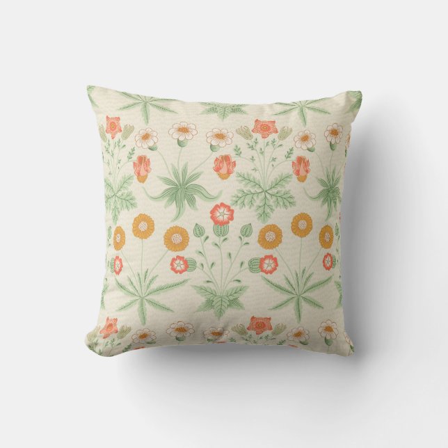 Daisy Pattern (by William Morris) Cushion (Front)
