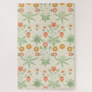 Daisy Pattern (by William Morris) Jigsaw Puzzle