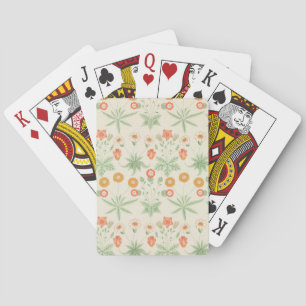 Daisy Pattern (by William Morris) Playing Cards
