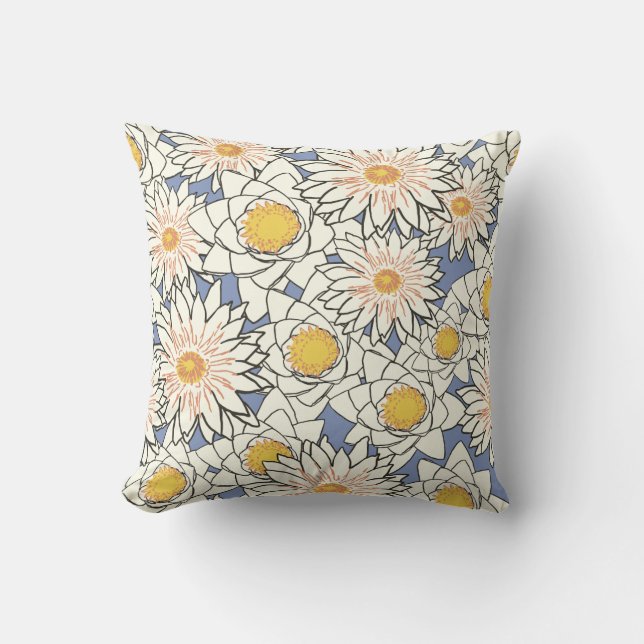 Daisy Pattern Cushion (Front)