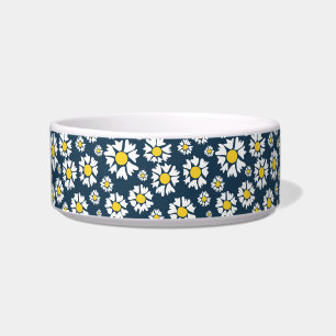 Daisy Pattern, Floral Pattern, White Daisies Bowl