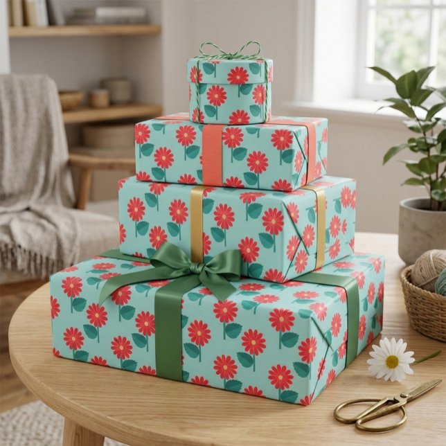 Daisy Pattern Wrapping Paper (Creator Uploaded)