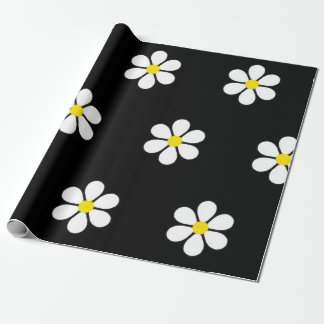 Daisy Pattern Wrapping Paper