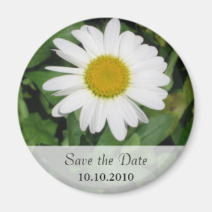 Daisy Personalised Save the Date Magnet
