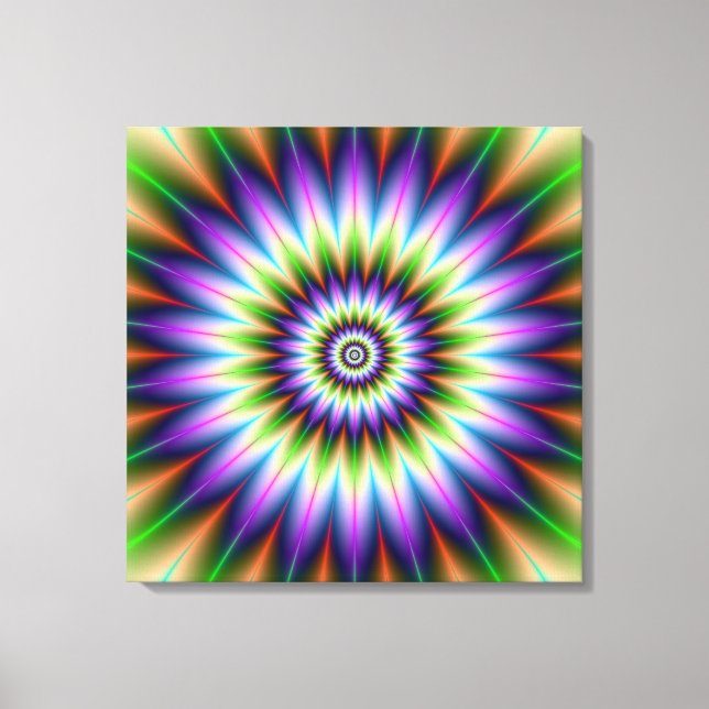 Daisy Petals Canvas Print (Front)