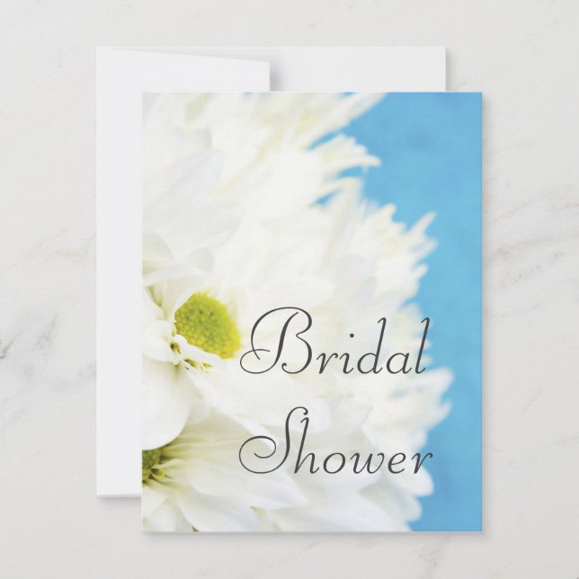 Daisy Photo Bridal Shower Invitation (Front)