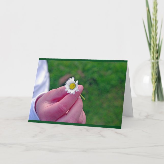 Daisy picking Card (Front)