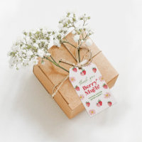 Daisy Pink and Red Thank you Berry Much Birthday