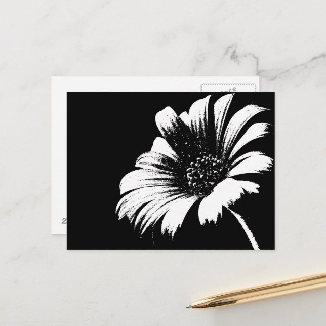 Daisy Postcard (Front/Back In Situ)