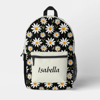 daisy  printed backpack