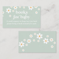 Daisy Retro Baby Shower Books for Baby